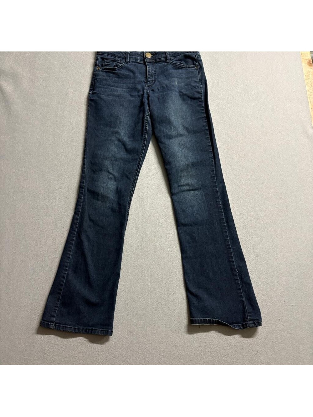 Democracy Ab Solution Bootcut Jeans Womens Size 8 Blue Denim Stretch